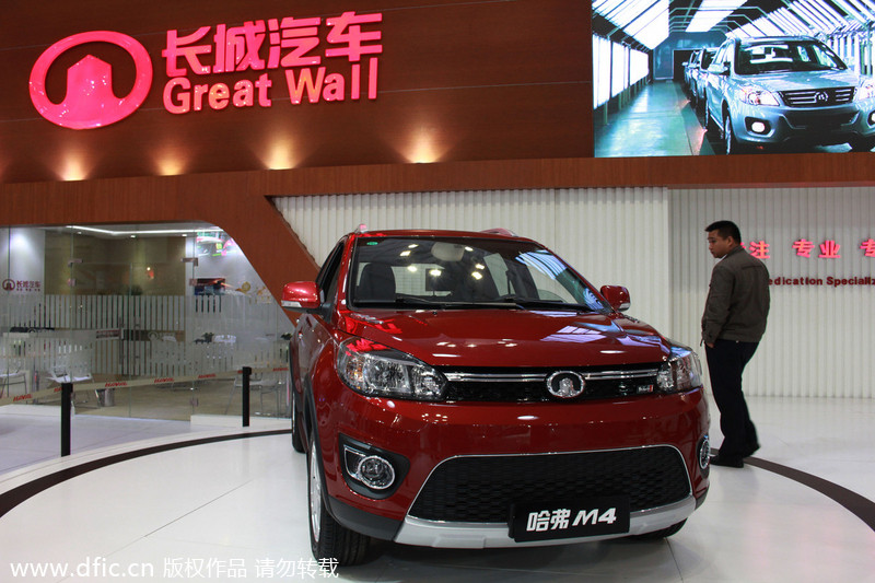 Top 10 best-selling SUVs in Chinese mainland