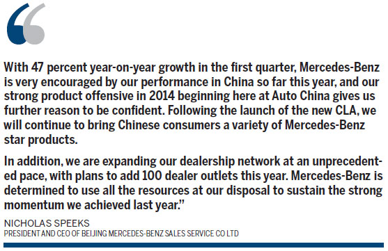 Mercedes-Benz emerges as star of Auto China