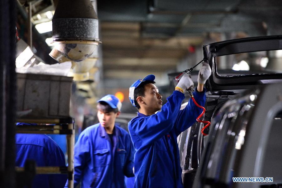 Changhe Automobile Co. in east China's Jiangxi Province