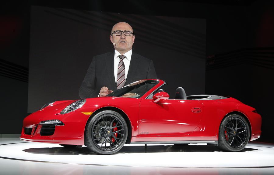 Luxury cars' world premieres at LA auto show