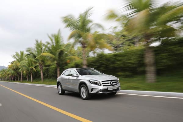 All-new GLA SUV powered by life for a wild side