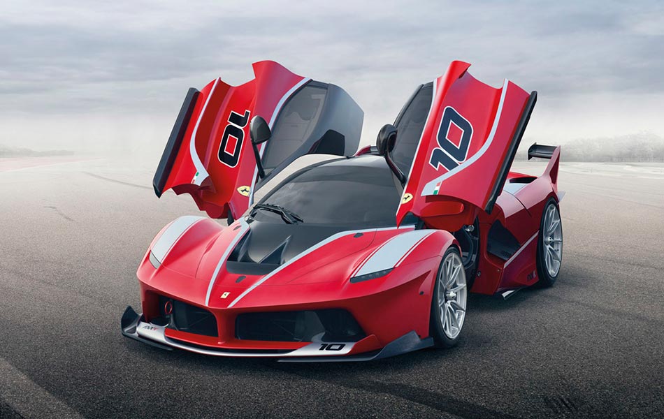 Ferrari lauches its ultimate race car LaFerrari FXX K