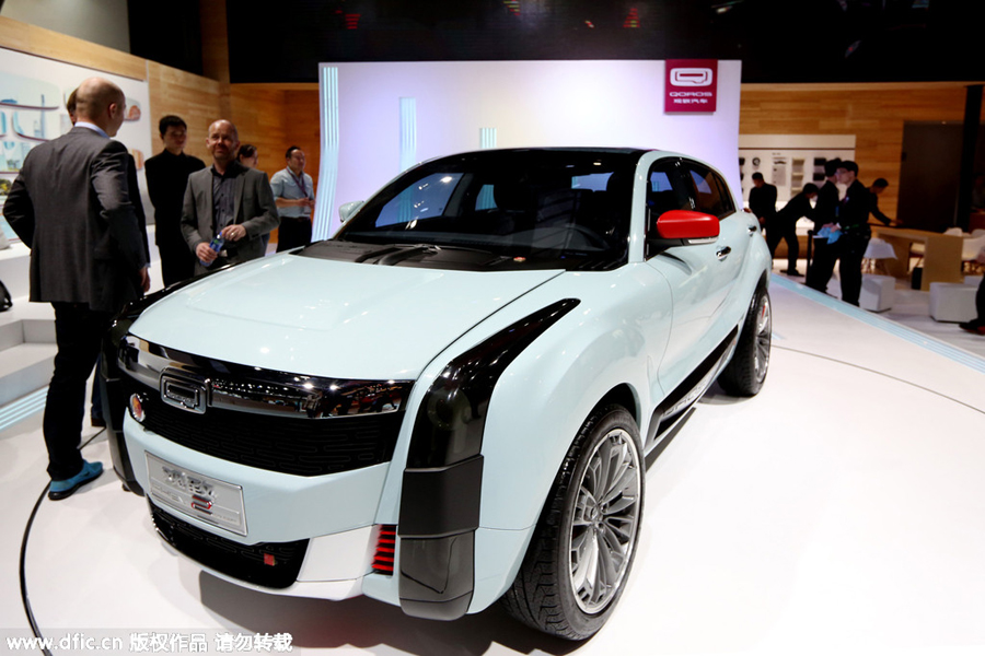 Dazzling cars debut at 2015 Shanghai Auto Show