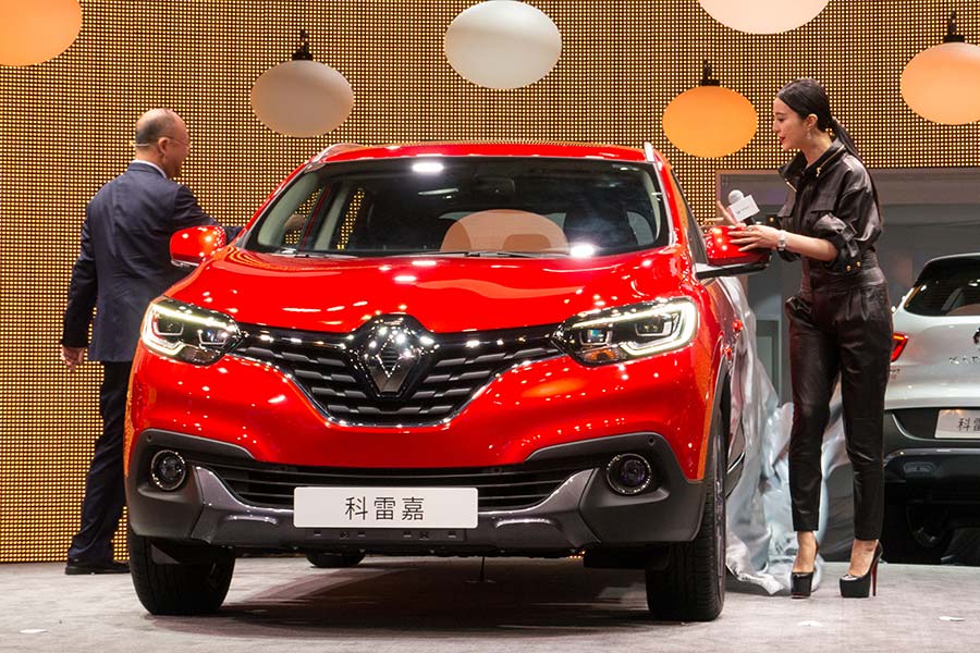 Fan Bingbing speaks for Dongfeng Renault Kadjar