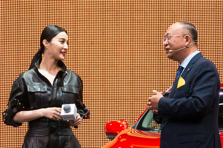 Fan Bingbing speaks for Dongfeng Renault Kadjar