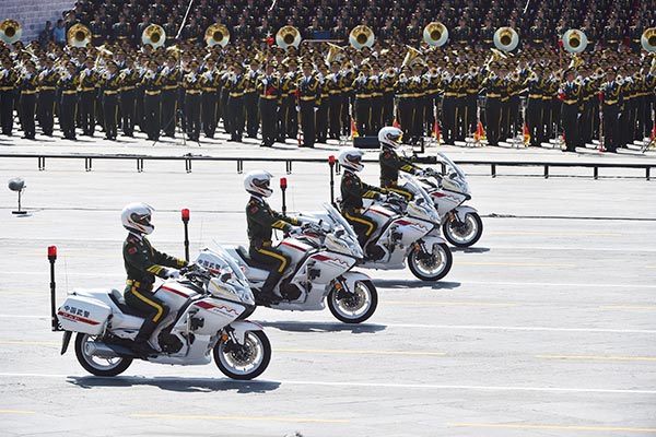 Victory Day parade helps Zhejiang CFMoto grow