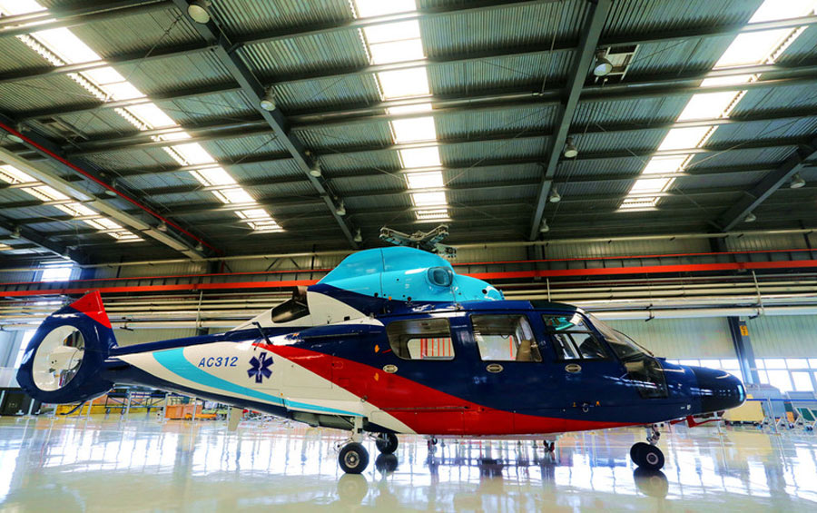 China's chopper industry flying high