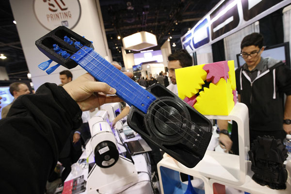 3D printing - a new favorite in 2014 CES