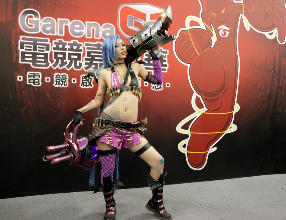 Taipei Game Show attracts geeky gamers