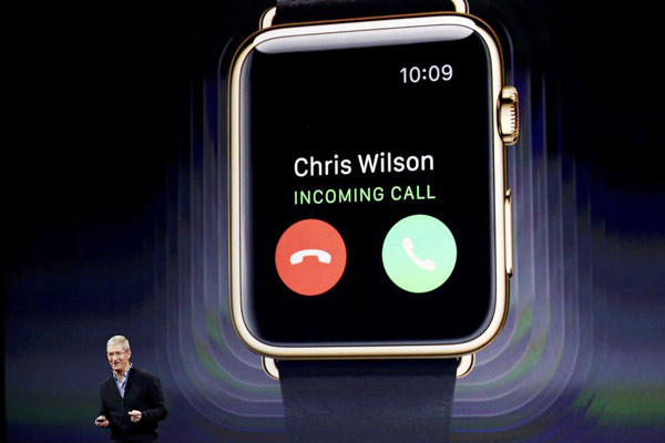 Apple unveiled first wearable watch