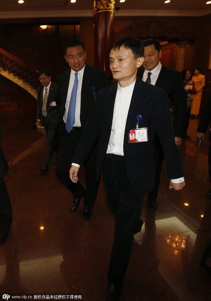 Jack Ma attends China Development Forum 2015 in Beijing