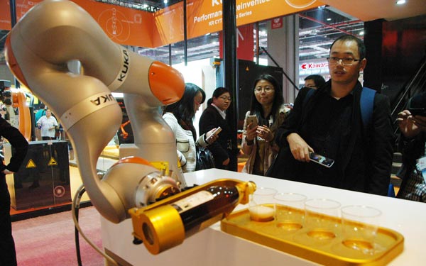 Battle of the machines: Chinese robot makers take on foreign peers