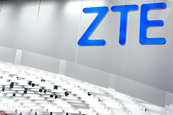 China firmly opposes US sanction against ZTE