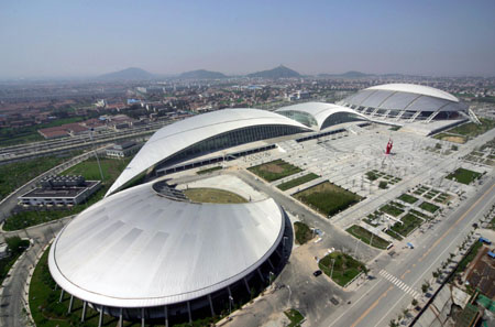 China's first convertible stadium