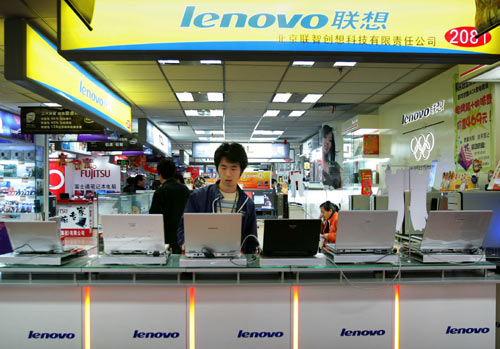 Lenovo posts top results since buying IBM