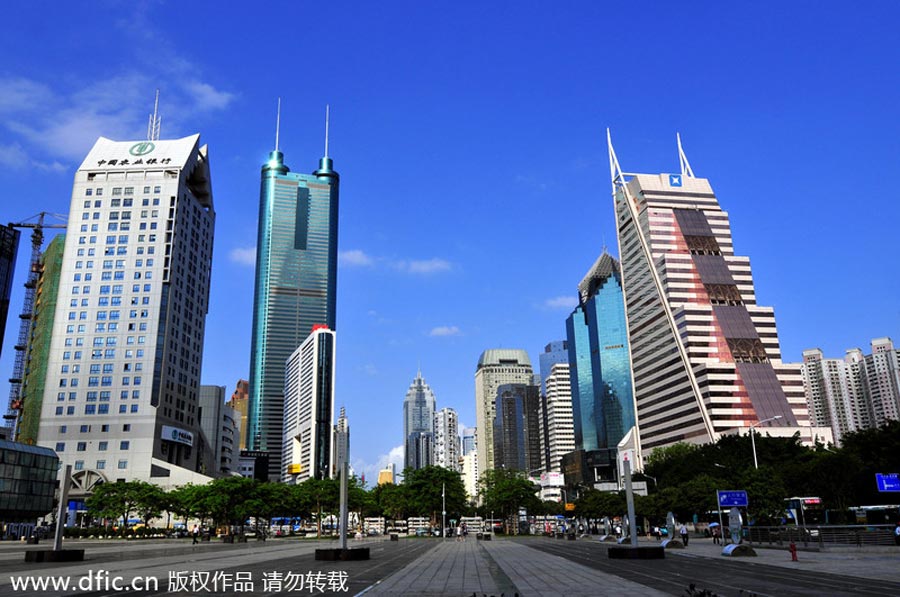 Top 10 cities with best air quality in China