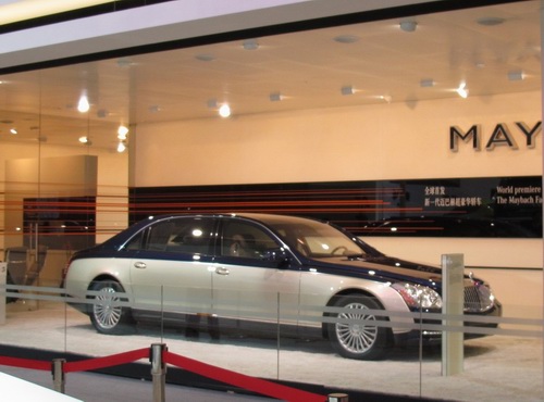 Maybach 62 world premiere