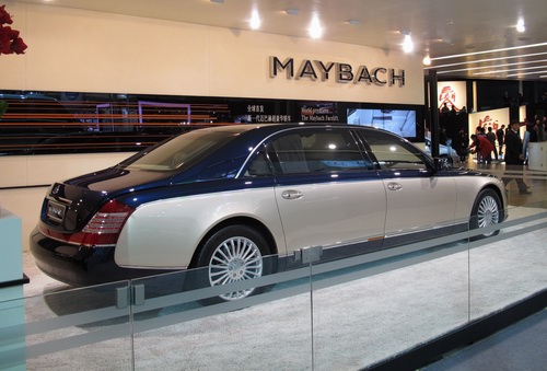 Maybach 62 world premiere