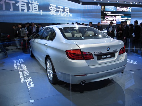 BMW 535Li world premiere