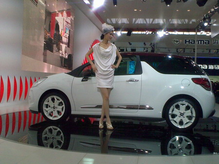 Citreon DS3 show girl