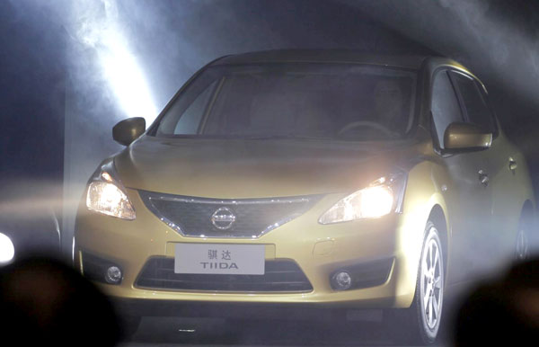 Nissan new Tiida world premiere