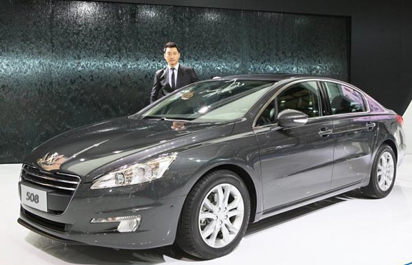 Peugeot 508 Asia debut