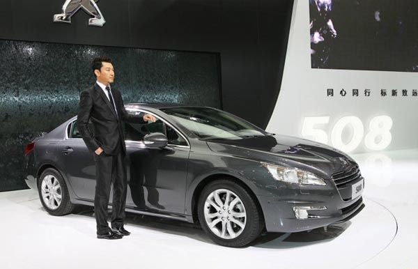 Peugeot 508 Asia debut