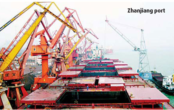 Iron and steel project to fuel Zhanjiang's development