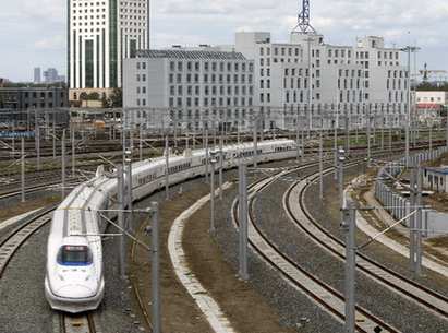 High-speed rail link opens for business