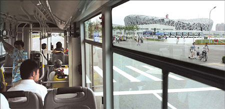 Beijing's boom brings a bonanza of buses