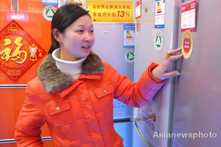 China expands household appliance subsidy program