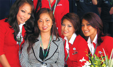 AirAsia flies high on a small budget