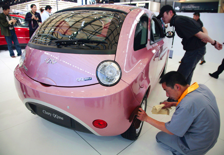 Chery nets 2.9b yuan for growth