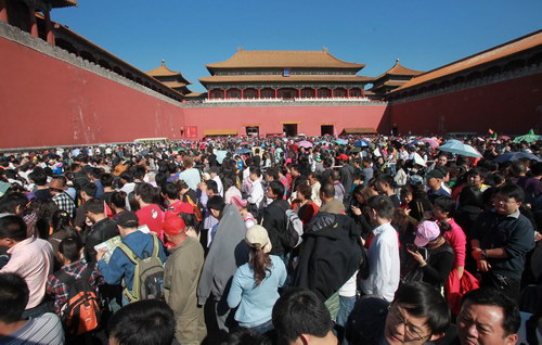 Large crowds force Forbidden City to rethink ticketing policy