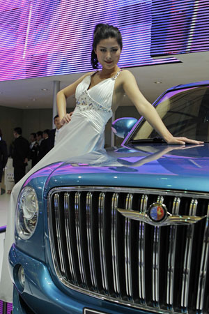 Models gear up car sales