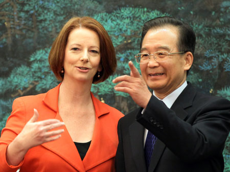 China, Australia ties get trade boost
