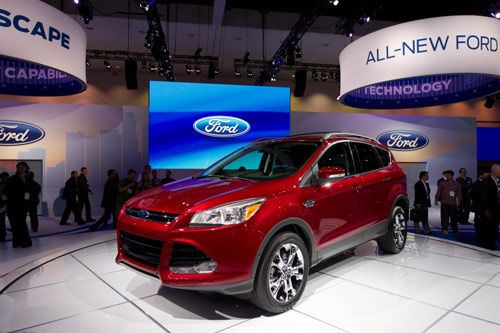 2013 Ford Escape debuts in LA