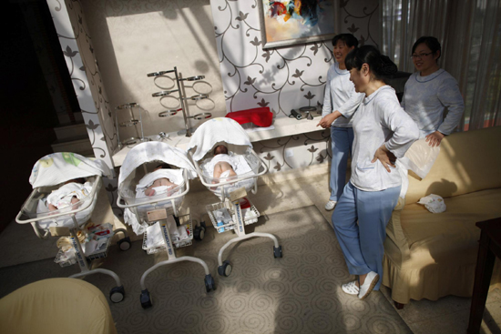 Maternity care business booms in China