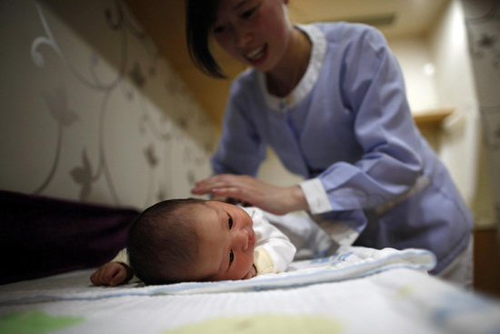 Maternity care business booms in China