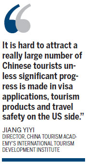 Tourism chiefs call for easier US visa application forms