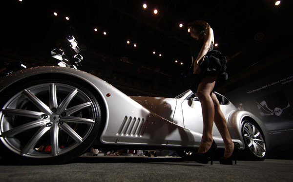 Aero Coupe displayed at Beijing luxury show