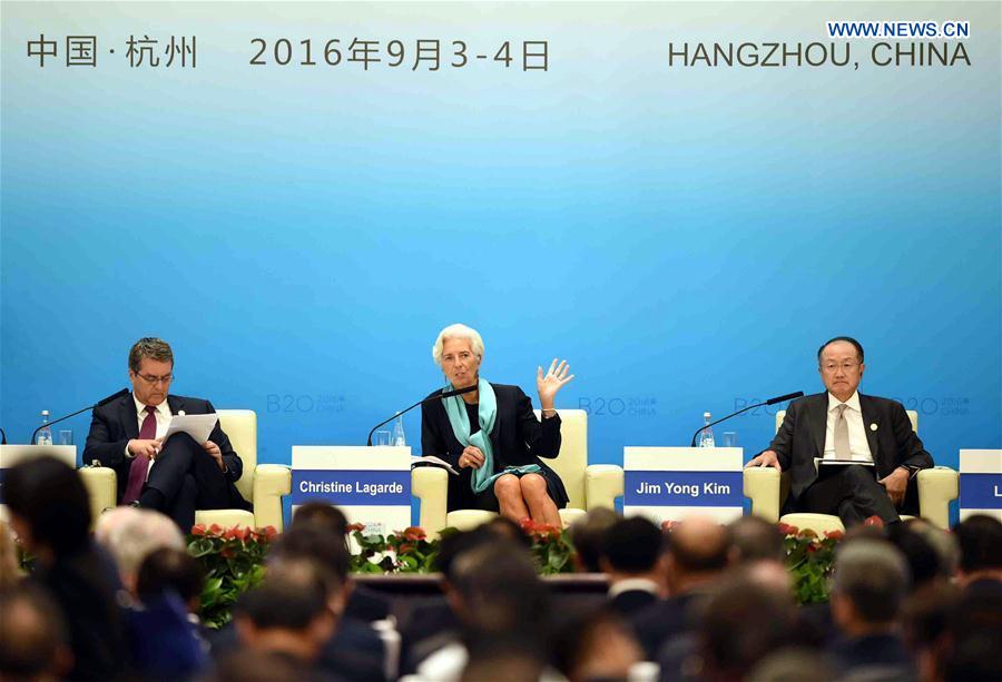 B20 summit starts in China's Hangzhou