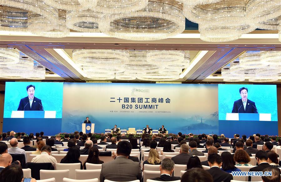 B20 summit concludes in Hangzhou