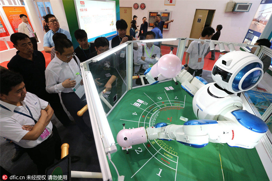 The 10 robots on China's industry planning list