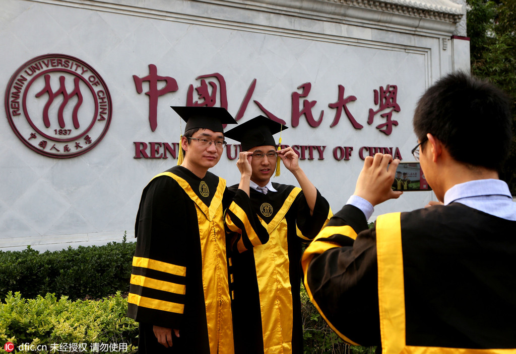 Top 10 Chinese universities with generous online shoppers