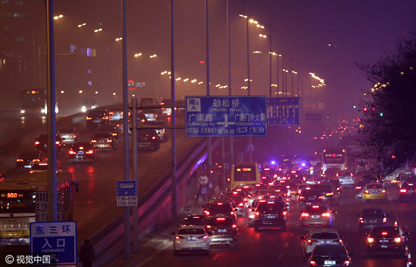 China's top 10 traffic-clogged cities so far this year