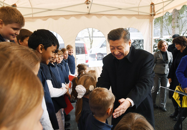 President Xi pays state visit to Switzerland