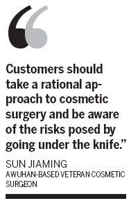 Face-lift for plastic surgery industry