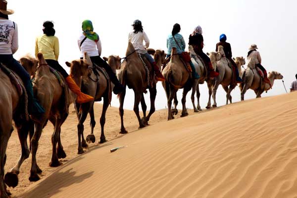 Unique charm in desert tourism