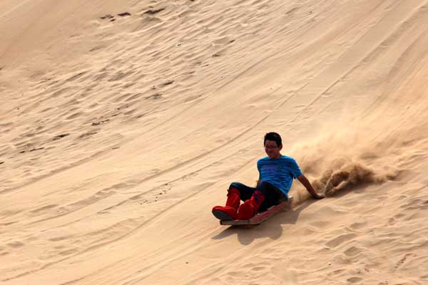 Unique charm in desert tourism